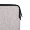 Sleeve Laptop Deksel Glitter 14" Sølv