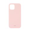 iPhone 12/iPhone 12 Pro Deksel Silikon Chalk Pink