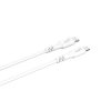 Kabel Lightning till USB-C MFI 0.5m Hvit