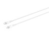 Kabel Kevlar USB-C /Lightning 1.5m Hvit