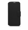 iPhone 14 Plus Etui Leather Detachable Wallet Svart