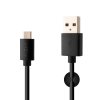 Kabel USB-A/USB-C 2m Svart