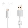 Kabel USB-A/Lightning 2m Hvit