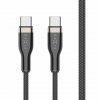 Kabel METAL Series USB-C/USB-C 2m Svart