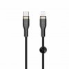 Kabel METAL Series USB-C/Lightning 2m Svart