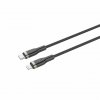 Kabel METAL Series USB-C/Lightning 2m Svart