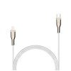 Kabel METAL Series USB-C/Lightning 2m Hvit