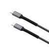 Kabel Armor 240W USB-C 1.2m Grå