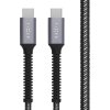 Kabel Armor 240W USB-C 1.2m Grå