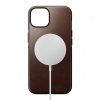 iPhone 14 Deksel Modern Leather Case Horween Rustic Brown