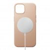 iPhone 14 Deksel Modern Leather Case Natural