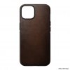 iPhone 14 Deksel Modern Leather Case Brun