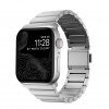 Apple Watch 42/44/45mm/Apple Watch Ultra Armband Aluminum Band Silver