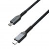 USB-C til USB-C Kevlar Kabel 1.5M Svart
