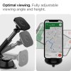 Mobilholder til bil OneTap Magnetic Car Mount Dashboard Wireless Charging Svart
