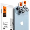 iPhone 14/15/iPhone 14/15 Plus Linsebeskyttelse GLAS.tR EZ Fit Optik Pro 2-pakning Svart
