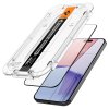 iPhone 15 Pro Skjermbeskytter GLAS.tR EZ Fit FC Svart 2-pack