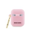 AirPods 1/2 Deksel Liquid Silicone Rosa