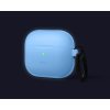AirPods 3 Deksel Silicone Hang Case Nightglow Blue