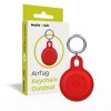 AirTag Holder Keychain Outdoor Rød