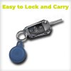 AirTag Holder Keychain Outdoor Rød