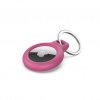 AirTag Holder Secure Holder with Keyring Rosa
