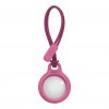 AirTag Holder Secure Holder with Strap Rosa