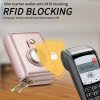 AirTag Lommebok RFID Block Rosa