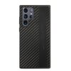 Samsung Galaxy S22 Ultra Deksel Leather Stripe Carbon Svart