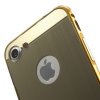 Apple iPhone 7/8/SE MobilDeksel Metalbumper Baksida HardPlast GUll