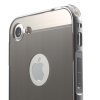 Apple iPhone 7/8/SE MobilDeksel Metalbumper Baksida HardPlast Sølv