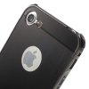 Apple iPhone 7/8/SE MobilDeksel Metalbumper Baksida HardPlast Svart
