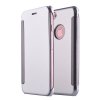 Apple iPhone 7/8 Plus Etui Slimmat PU-skinn HardPlast Sølv