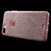 Apple iPhone 7/8 Plus MobilDeksel TPU HardPlast 3-i-1 Glitter Rosa