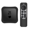 Apple TV 4K 2021/Apple TV Remote (gen 2) Deksel Silikon Svart