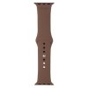 Apple Watch 38/40/41mm Armbånd Silikon Dark Brown
