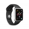 Apple Watch 38/40/41mm Armbånd ICON Silicone Band Svart