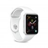 Apple Watch 38/40/41mm Armbånd ICON Silicone Band Hvit