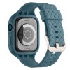 Apple Watch 41mm Armbånd Vevtekstur Grønnblå