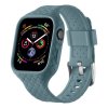 Apple Watch 41mm Armbånd Vevtekstur Grønnblå