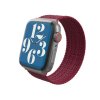 Apple Watch 42/44/45mm/Apple Watch Ultra Armbånd Braided Watch Band Large Wine