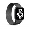 Apple Watch 42/44/45mm/Apple Watch Ultra Armbånd Milanese Svart