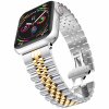 Apple Watch 42/44/45mm/Apple Watch Ultra Armbånd Rustfritt stål Gull