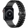 Apple Watch 42/44/45mm/Apple Watch Ultra Armbånd Rustfritt stål Svart