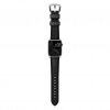 Apple Watch 42/44/45mm/Apple Watch Ultra Armbånd Traditional Strap Sølv/Svart