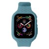 Apple Watch 45mm Armbånd Vevtekstur Grønnblå