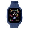 Apple Watch 45mm Armbånd Vevtekstur Mørkeblå