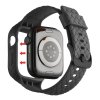 Apple Watch 45mm Armbånd Vevtekstur Svart