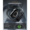 Apple Watch 46mm (Series 10/11) Armbånd Rugged Armor Pro 2 Dark Gray
