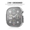 Apple Watch Ultra Deksel Full Cover Transparent Klar